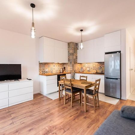 Saska Kepa Bright Apartament Warschau Exterior foto