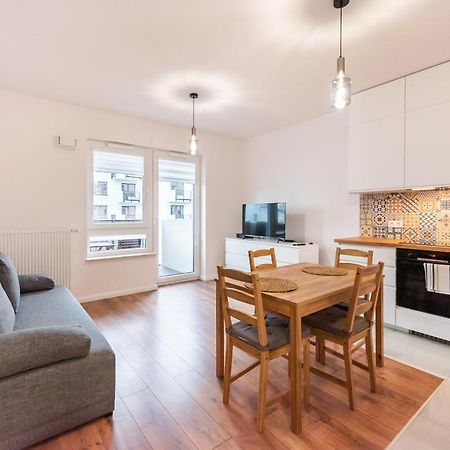 Saska Kepa Bright Apartament Warschau Exterior foto