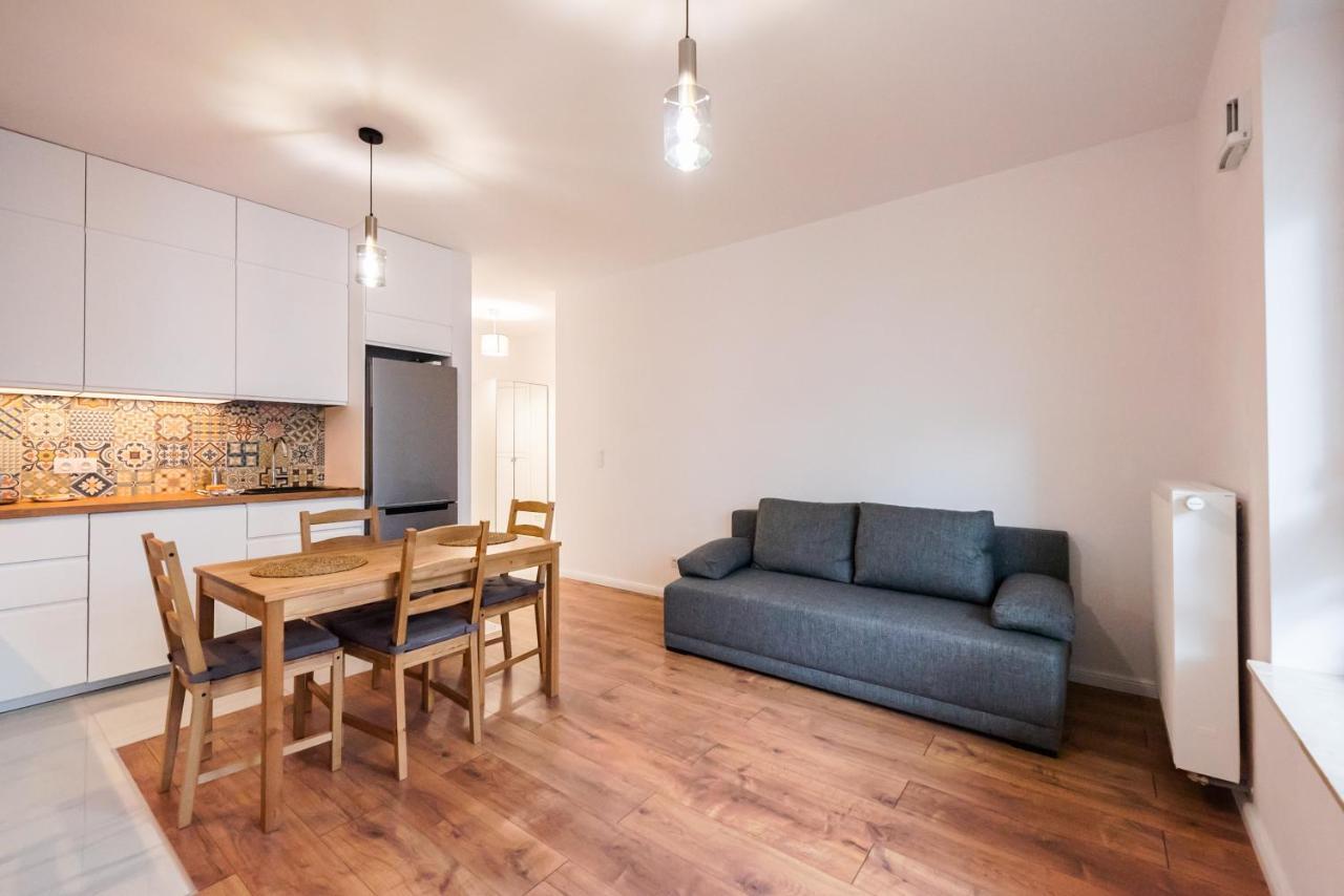 Saska Kepa Bright Apartament Warschau Exterior foto